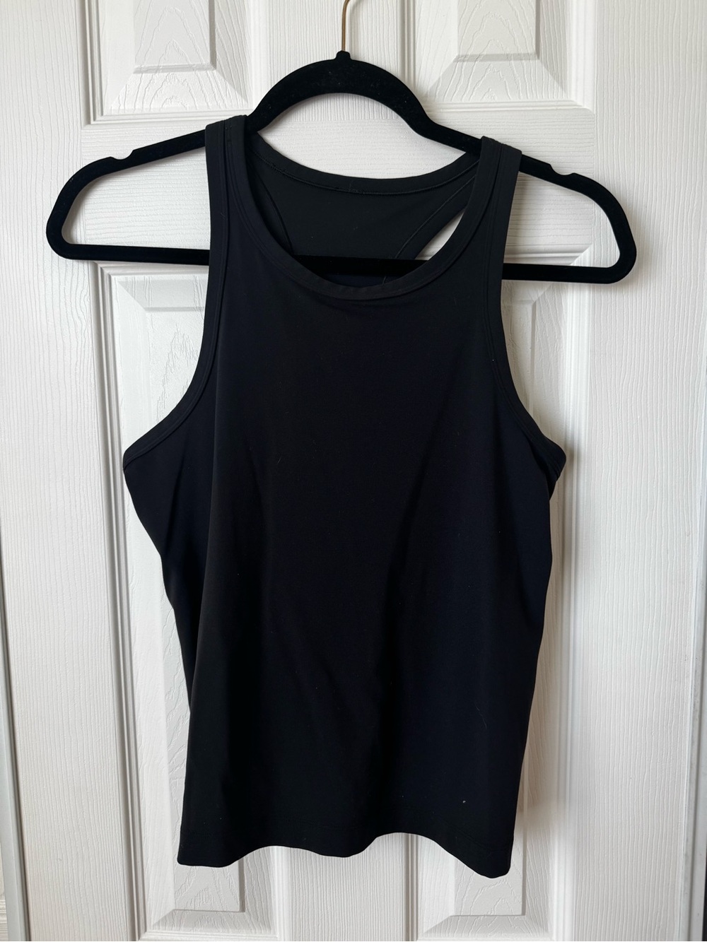 lululemon athletica Black Racerback Performance Tank